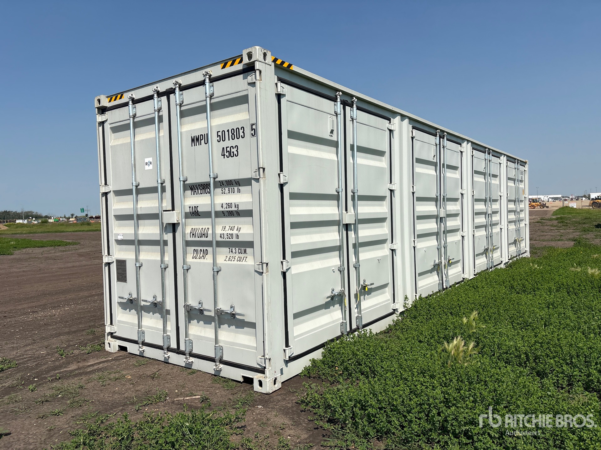 2026 40 ft High Cube Multi-Door Storage Container