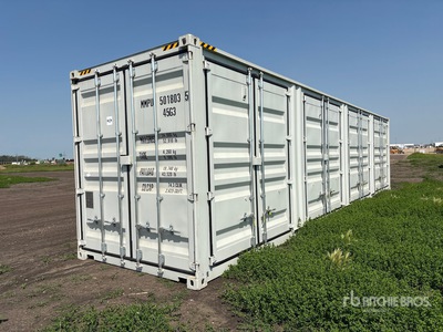 2026 40 ft High Cube Multi-Door Storage Container