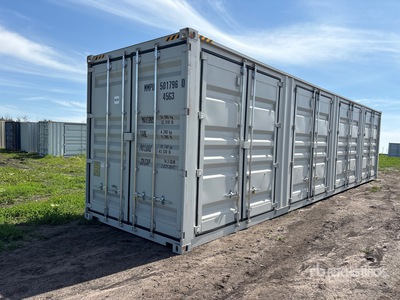 2026 40 ft High Cube Multi-Door Storage Container