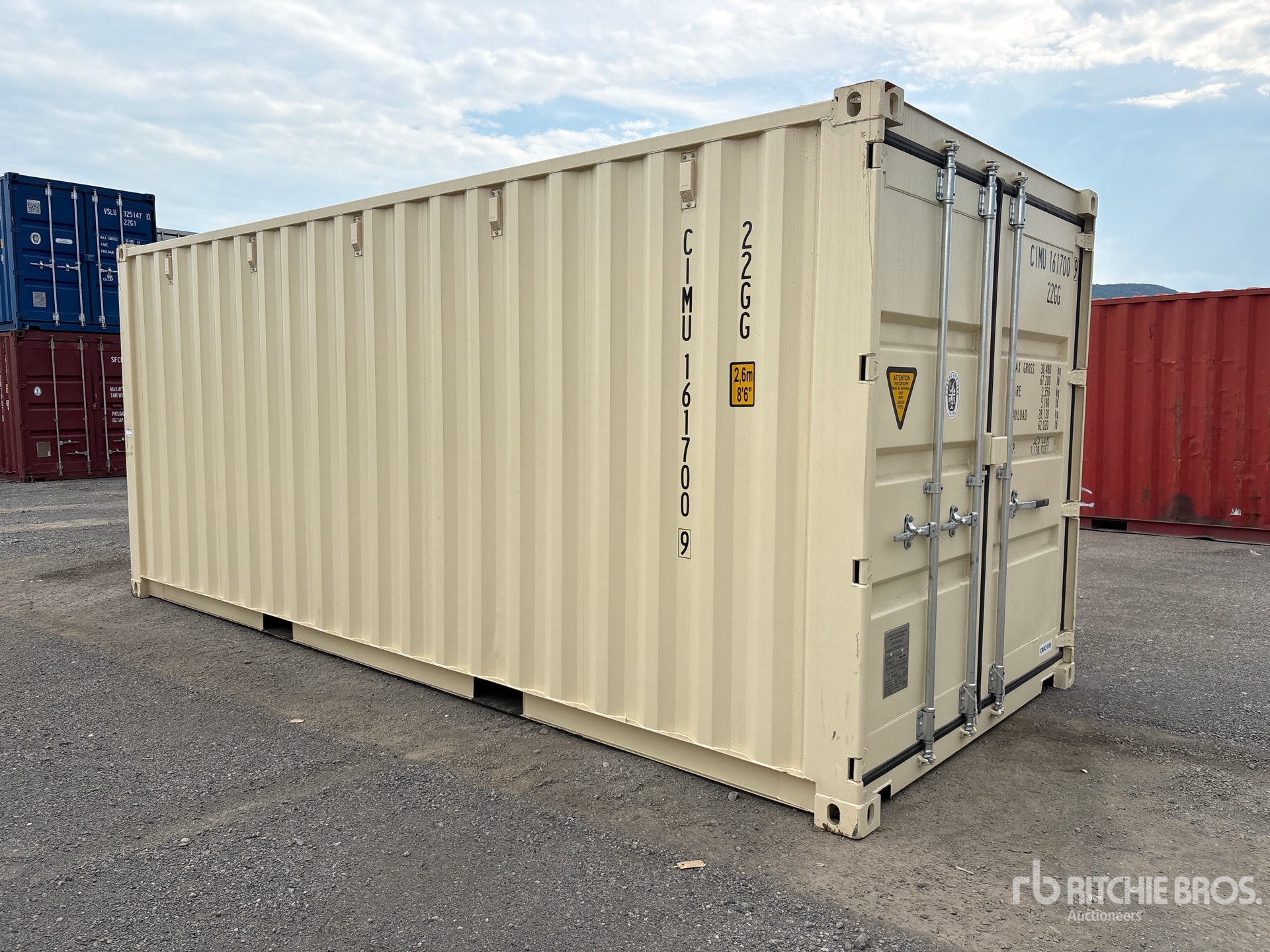 2026 20 ft Standard Multi-Door Storage Container