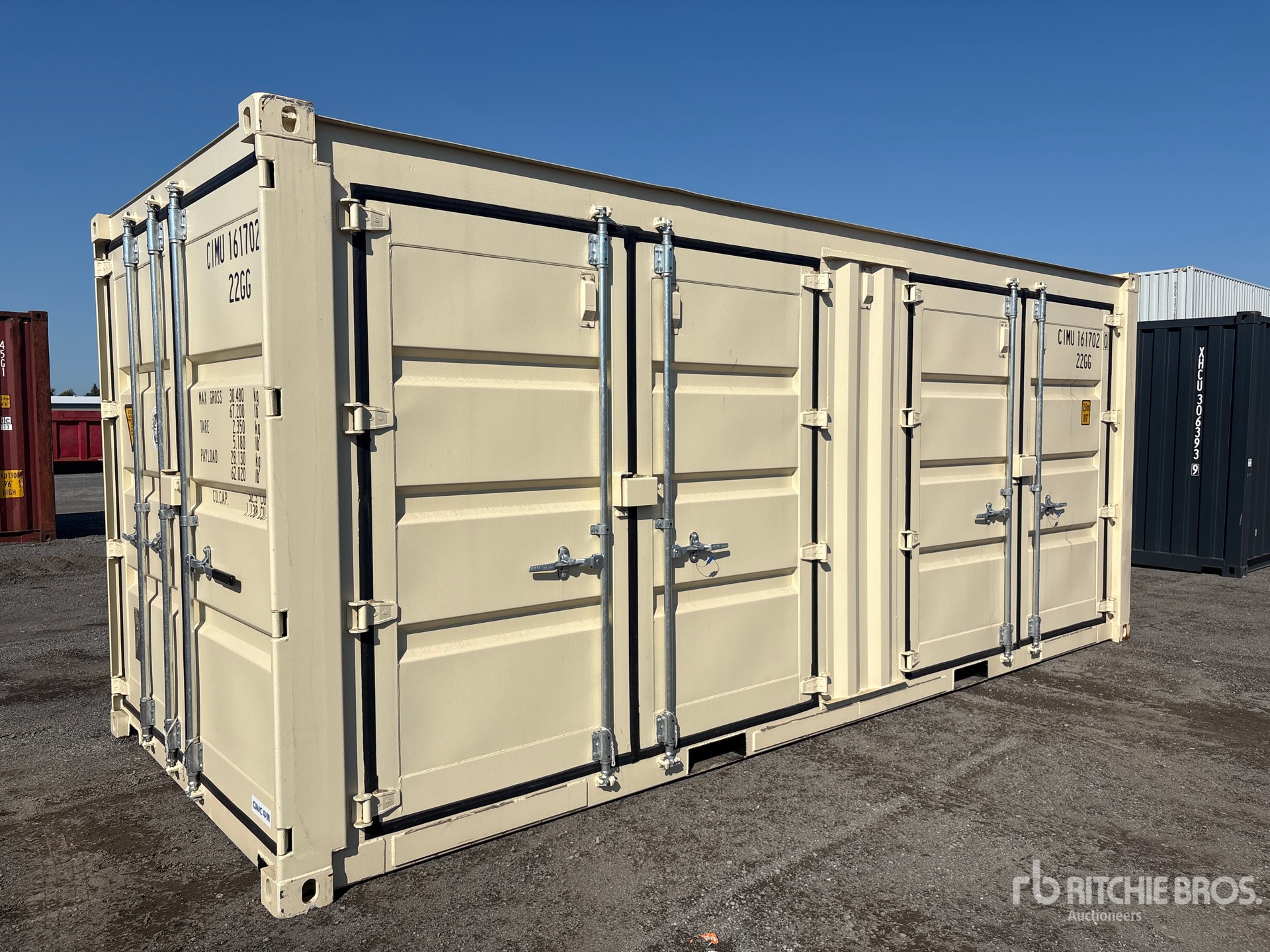2026 20 ft Standard Multi-Door Storage Container