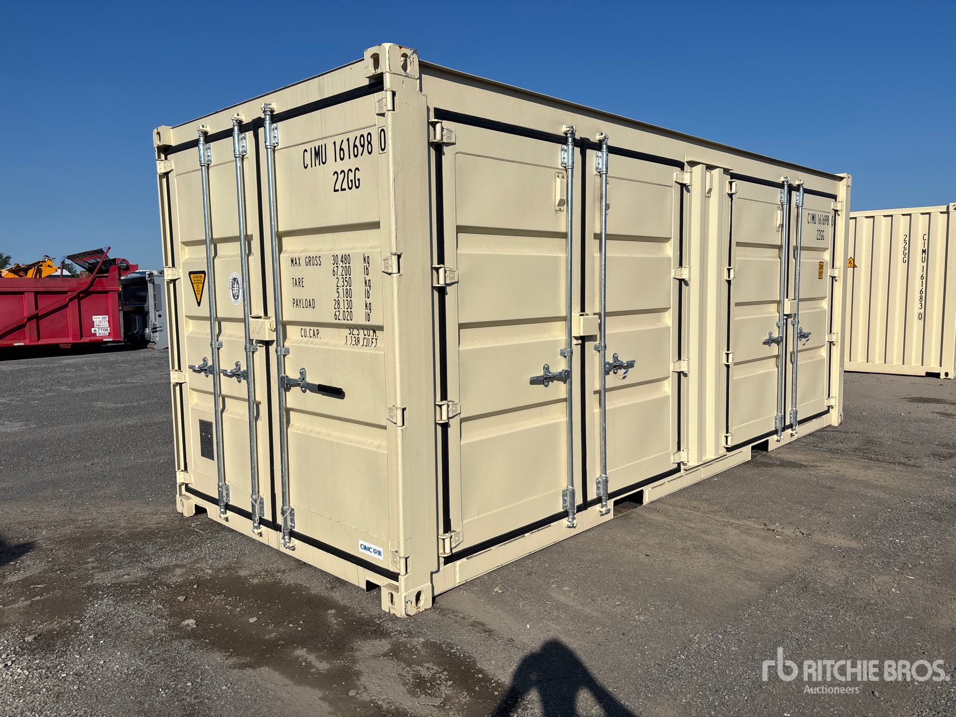 2026 20 ft Standard Multi-Door Storage Container