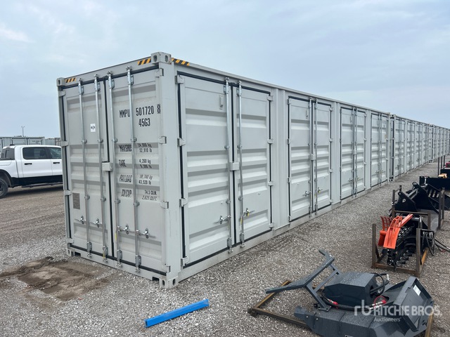 2026 40 ft High Cube Multi-Door Storage Container (Unused)
