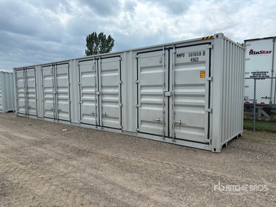 2026 40 ft High Cube Multi-Door Storage Container
