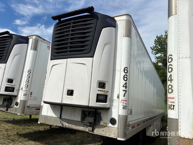 2019 Wabash RFALHSA 51 ft x 102 in T/A Refrigerated Trailer