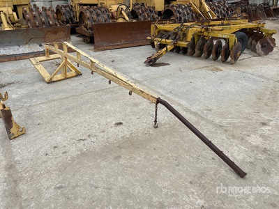 Pluma para miniexcavadora