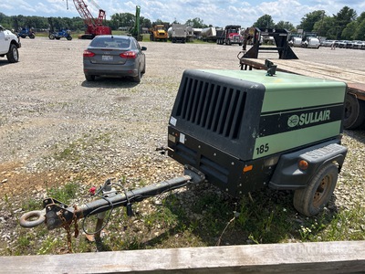 2021 Sullair 185 185 cfm Mobile 87 L Luchtcompressor