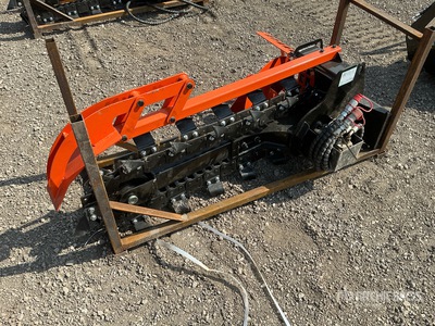 2026 GIYI GY-X39F 39 in Mini Skid Steer Trencher (Unused)