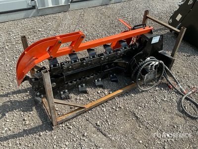 2026 GIYI GY-X39F 39 in Mini Skid Steer Trencher (Unused)