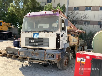 Daewoo on 2003 MAN FE33 370 6x4 Concrete Pump Truck (Inoperable)