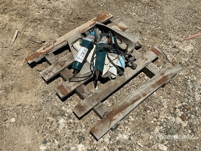 Quantity of (2) Boss BS-802 Angle Grinders (Unused)