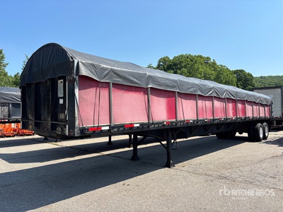 2011 Pitts 48 ft T/A Flatbed Trailer
