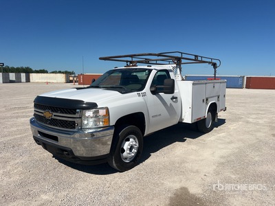 2013 Chevrolet Silverado 3500HD 4x2 ユーティリティトラック