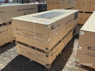 2026 KJ K2545G Garage Metal Storage Building (Unused)