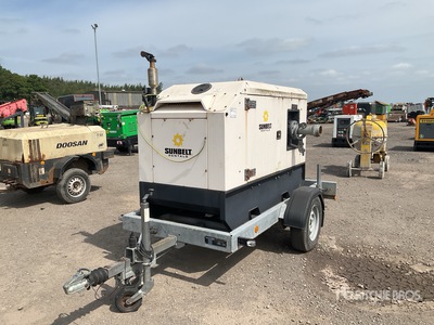 2017 Generac DWP 4 Trailer-Mounted Pompa per acqua