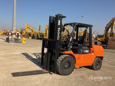 Toyota 02-7FDA50 5 ton Electric Forklift