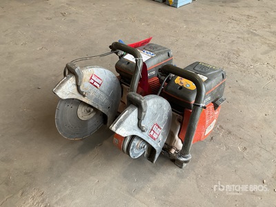 Quantity of (2) Husqvarna K770 Cut-Off Saw