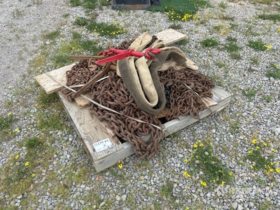 Quantity of (1) Pallets of Chains and Binders