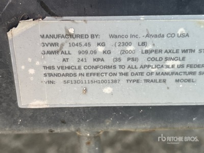 2017 Wanco WLT-4MK8 Light Tower