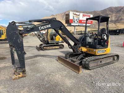2016 John Deere 50G Mini escavatore