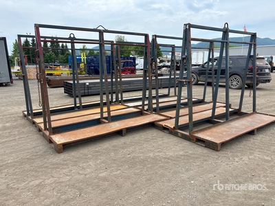 Quantity of Metal Fence Support