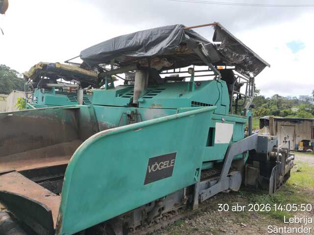 2001 Vogele Super 1900 Track Asphalt Paver