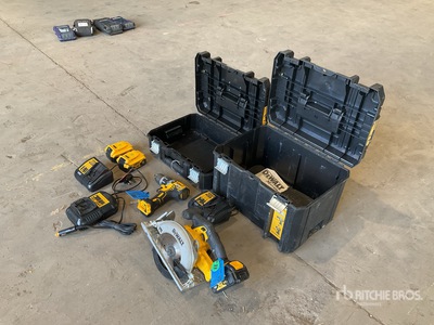 Quantity of (4) Dewalt Hand Tools