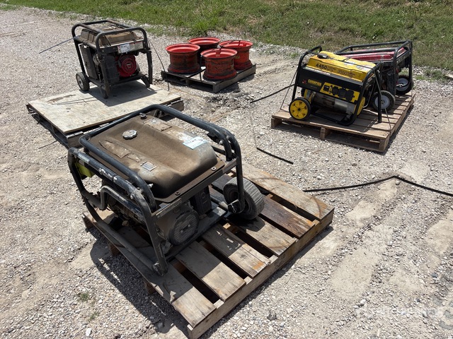 Quantity of (4) Portable Generator Set