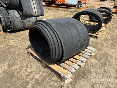 26.5 in x 50 ft Steel Belted Rubber Attrezzatura industriale