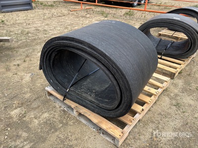 27 In x 50 Ft Steel Belted Rubber Attrezzatura industriale