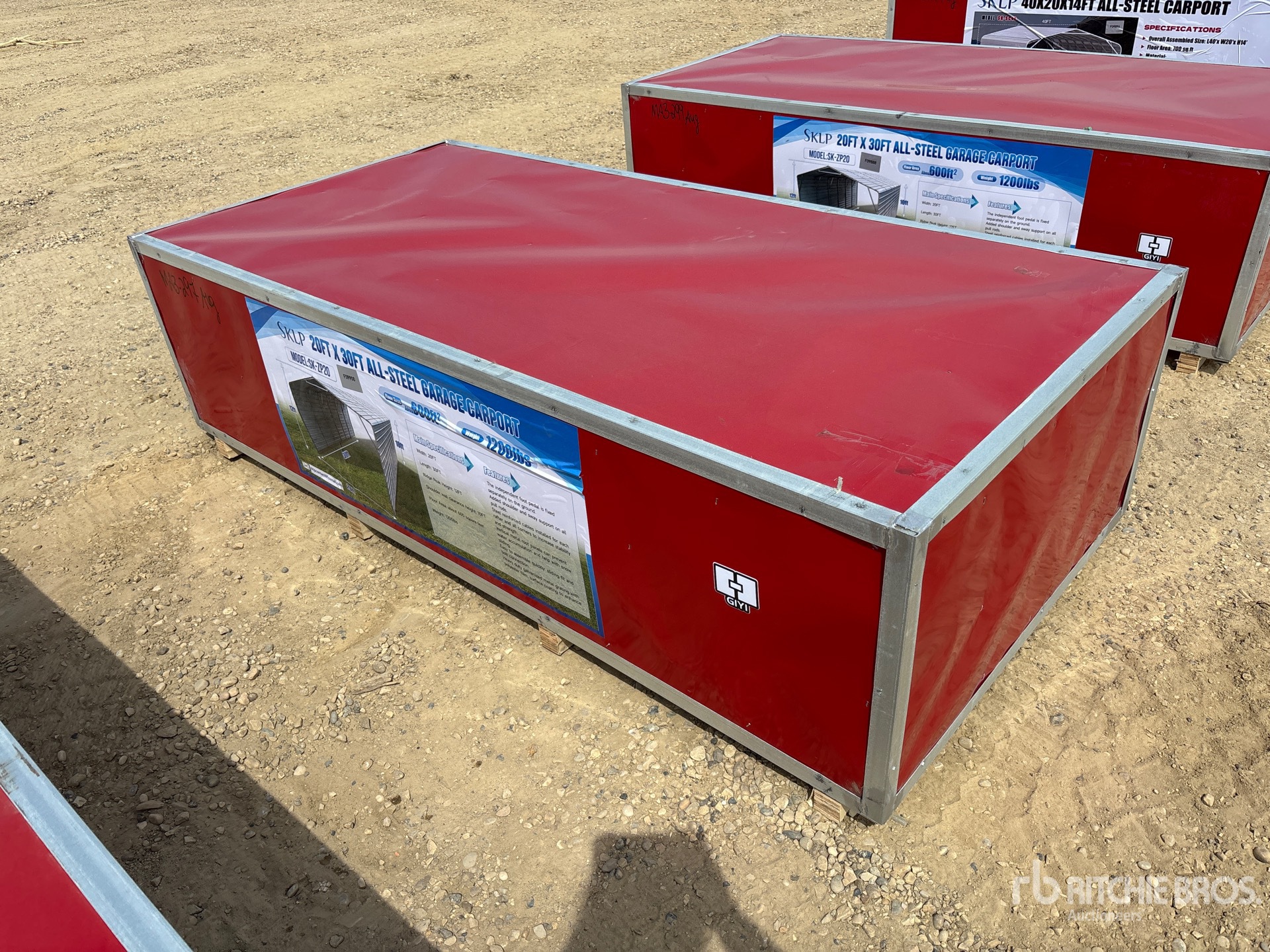 2026 SKLP SK-ZP20 20 ft x 30 ft Carport (Unused)