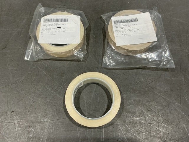 (139) Rolls of 3M 70-0061-7746-6 Electrical Insulation Tape