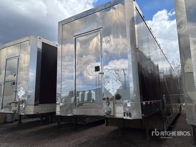 2013 Pegasus 53 ft T/A 3 Car Enclosed Car Carrier Trailer