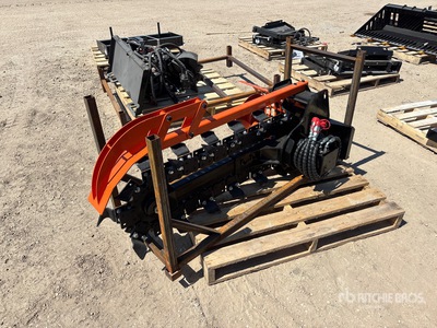 2026 GIYI GY-X39F 39 in Mini Skid Steer Trencher (Unused)