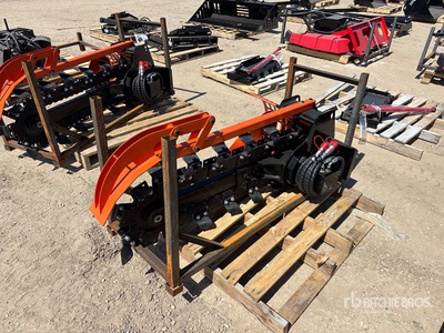 2026 GIYI GY-X39F 39 in Mini Skid Steer Trencher (Unused)