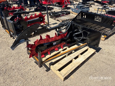 2026 GIYI TC38 38 in Skid Steer Trencher (Unused)