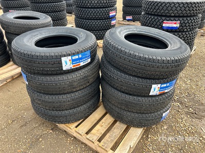 Quantity of (8) Durun ST235/80R16 اطارات المواصلات (Unused)