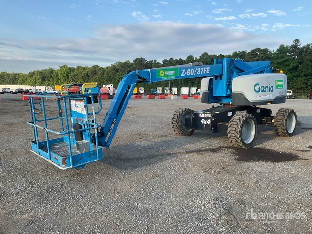2017 Genie Z-60/37FE 4WD Diesel Articulating Boom Lift
