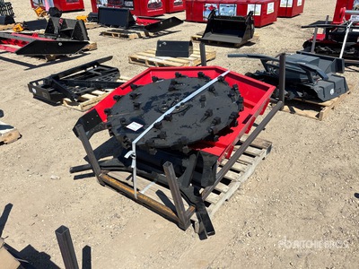 2026 GIYI GY-EDM320 39 in Excavator Disc Mulcher - Fits Cat 320 (Unused)