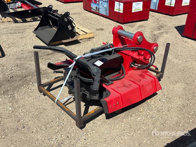 2026 GIYI GY-EDM320 39 in Excavator Disc Mulcher - Fits Cat 320 (Unused)
