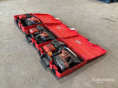 Quantity of (3) Hilti Drill