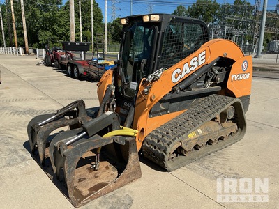 2022 Case TV370B Two-Speed High Flow Compacte Schranklader