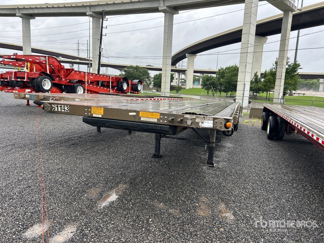 2013 Utility FS2CHA 48 ft T/A Spread Axle Flatbed Trailer