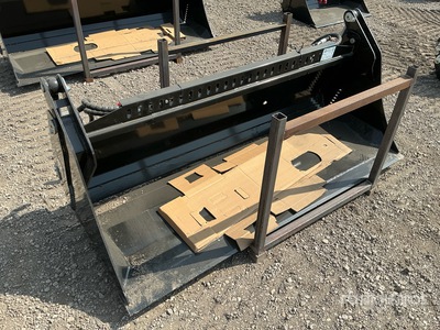 2026 GIYI GY-KH72F 72 in Multi-Purpose Skid Steer Bucket (Unused)