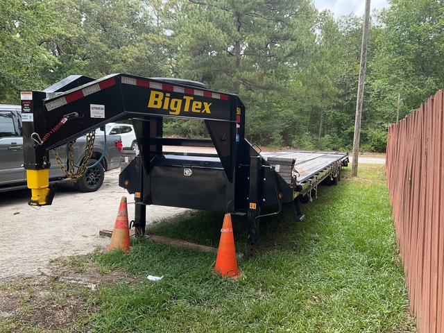 2025 Big Tex 22GN 40 ft T/A Gooseneck Flatbed Trailer