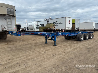 2023 CIMC 53 ft Tri/A Extendable Rimorchio portacontainer
