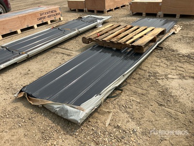 Quantity of (50) 2026 SKLP SKH50 3 ft 2 in x 12 ft Sheets Galvalume Steel Siding Roofing (Unused)