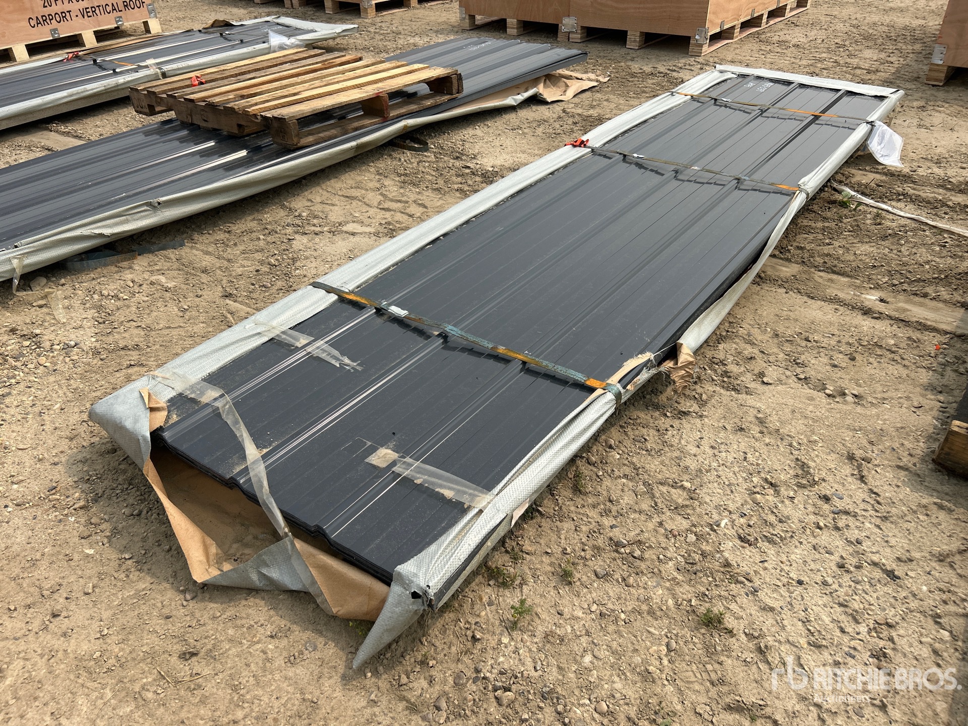Quantity of (50) 2026 SKLP SKH50 3 ft 2 in x 12 ft Sheets Galvalume Steel Siding Roofing (Unused)
