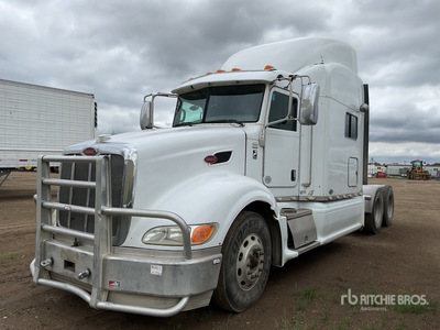 2010 Peterbilt 386 Cabeza Tractora Cabina Dormitorio