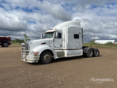 2012 Peterbilt 386 6x4 3- Achs Sattelzugmaschine mit Schlafkabine